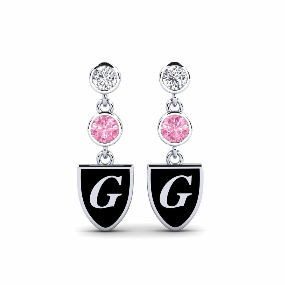 Pink Sapphire Women's Earring Gertude