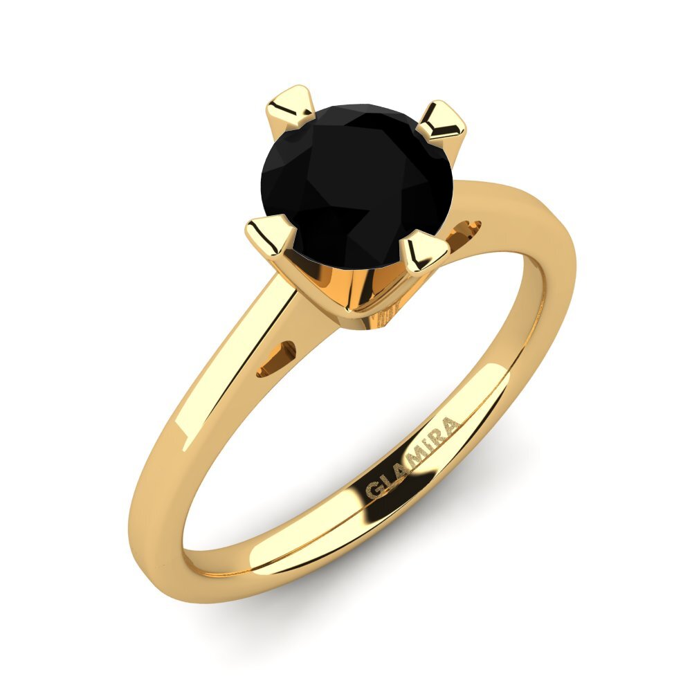 14ct Yellow Gold Engagement Ring Gervasia 1.0 crt