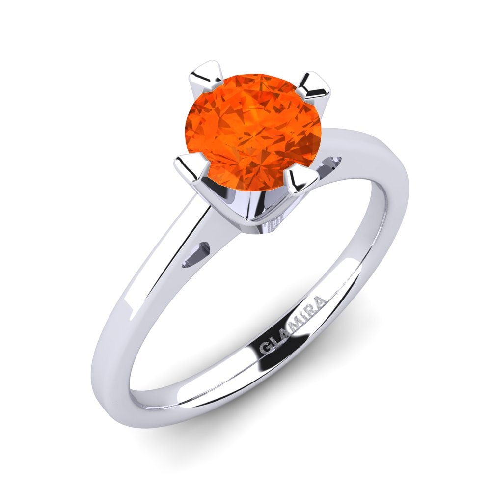 Fire Opal Engagement Ring Gervasia 1.0 crt