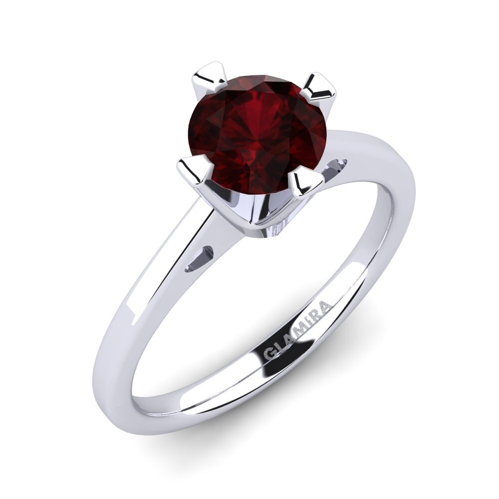 Garnet Engagement Ring Gervasia 1.0 crt