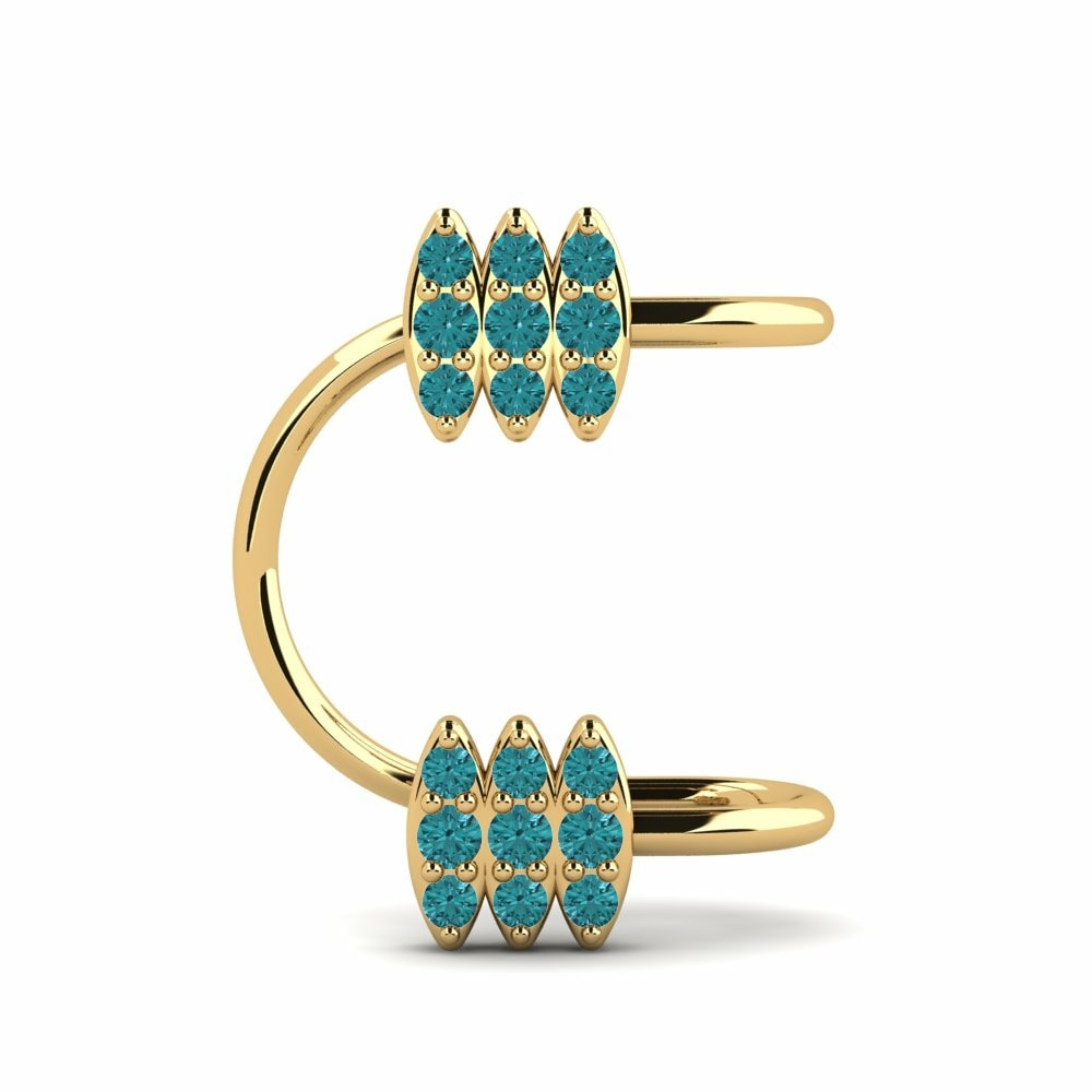 Blue Diamond Earring Giampaolo