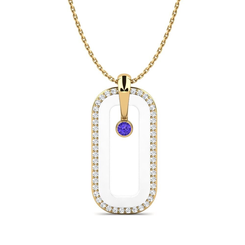 Tanzanite Women's Pendant Gibbon