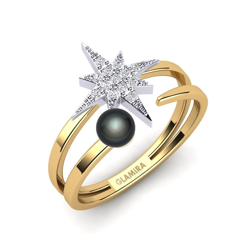 9ct Yellow & White Gold Ring Giennah