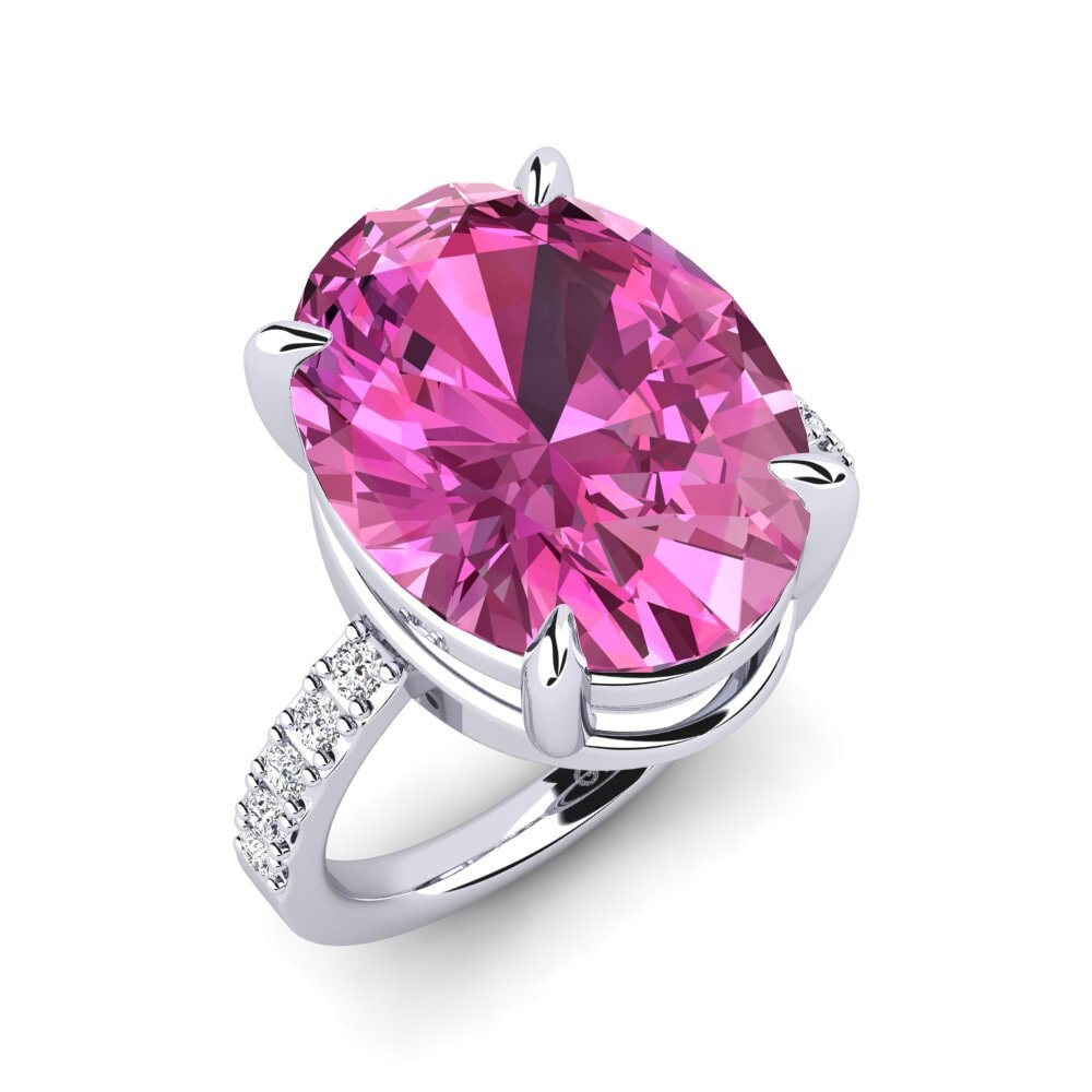 Pink Topaz Ring Gillian