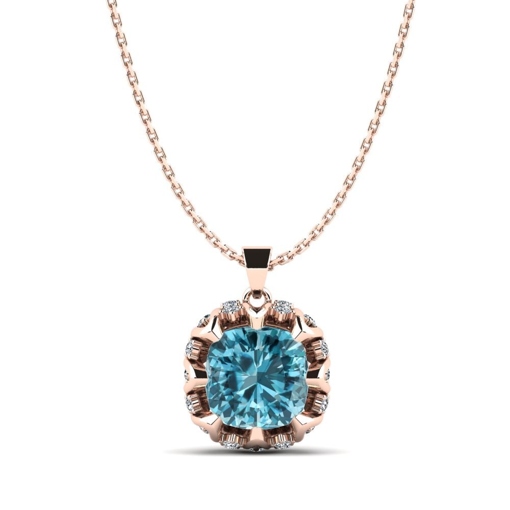 Blue Zircon Women's Pendant Gillison