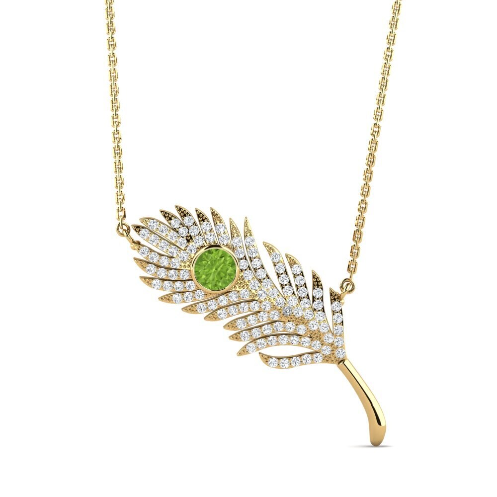 Peridot Women's Necklace Gillooly
