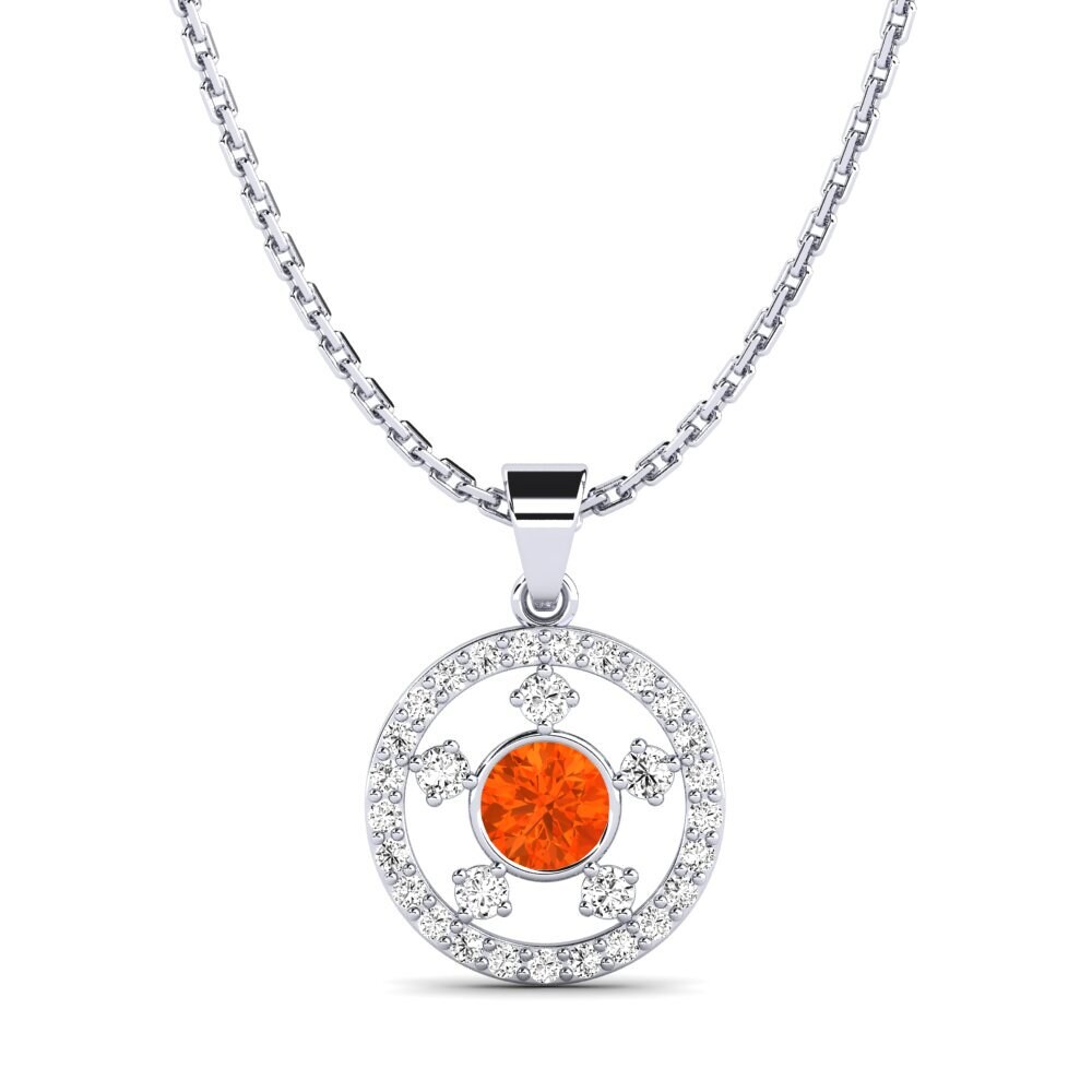 Fire-Opal Women's Pendant Giotto