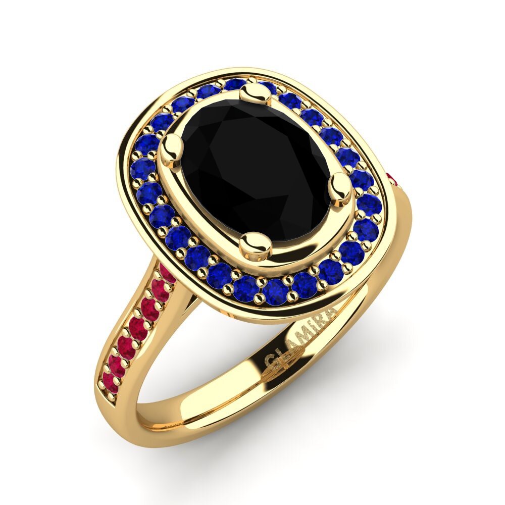 Black Diamond Engagement Ring Girona