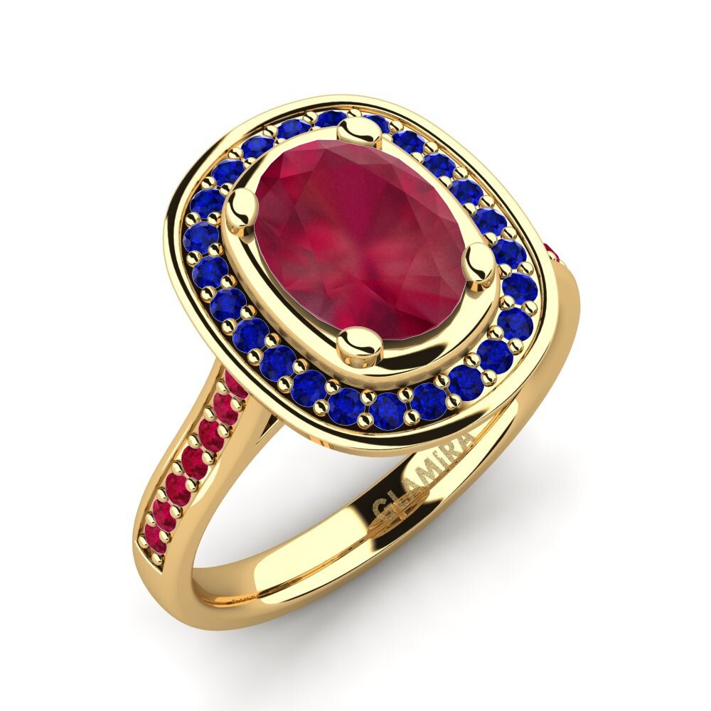 Ruby Engagement Ring Girona