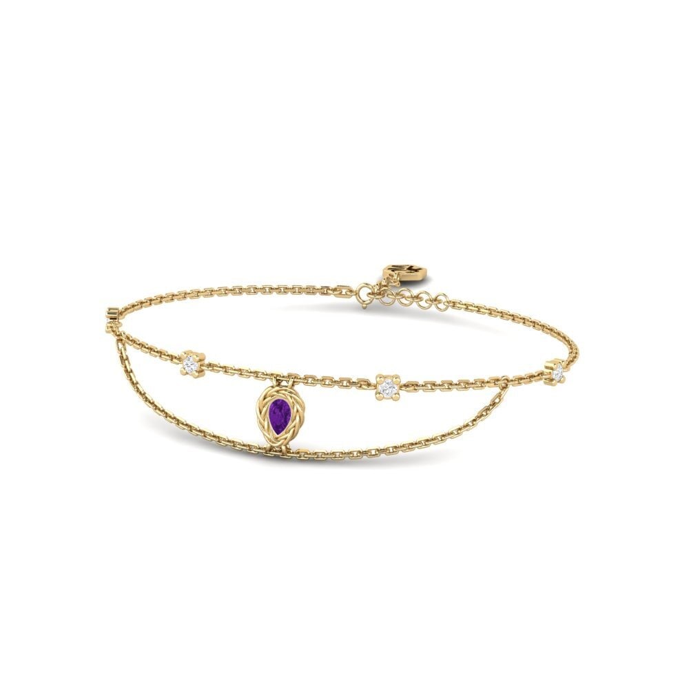 Améthyste Bracelet pour femme Gisli