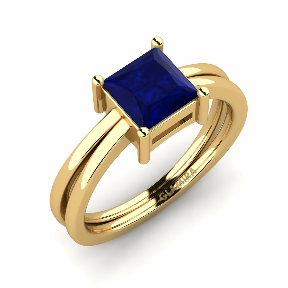 Sapphire Engagement Ring Gislind