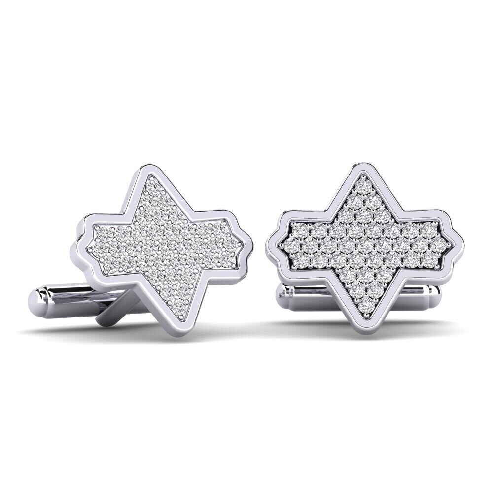 Lab Grown Diamond Cufflink Gitanjali