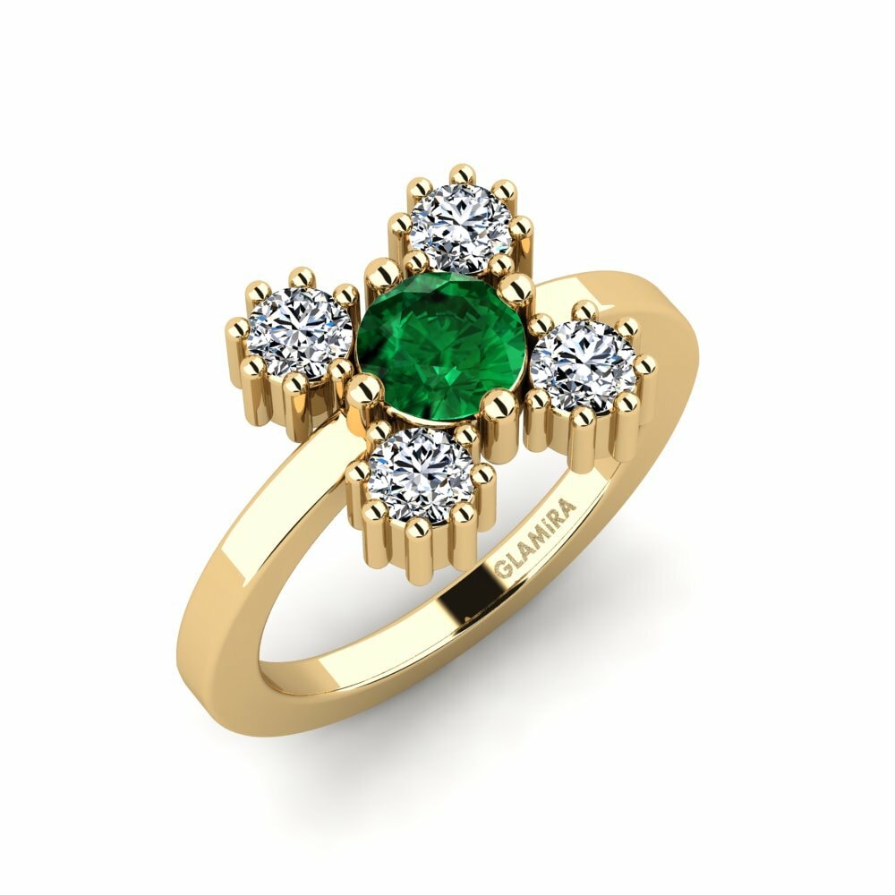 Emerald (Lab Created) Ring Gitarax