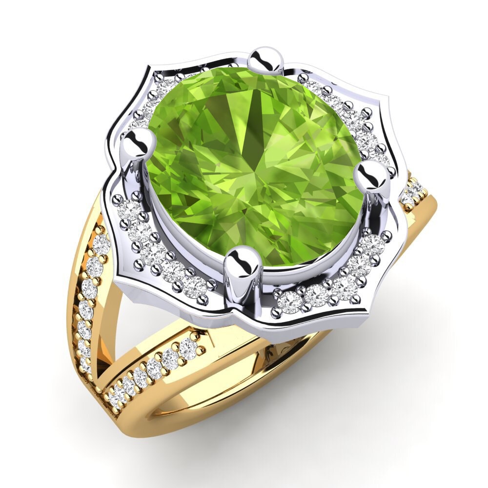 14ct Yellow / White Gold Ring Gizella