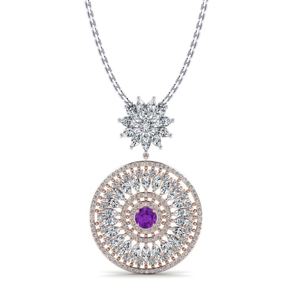 Amethyst Women's Pendant Glamor