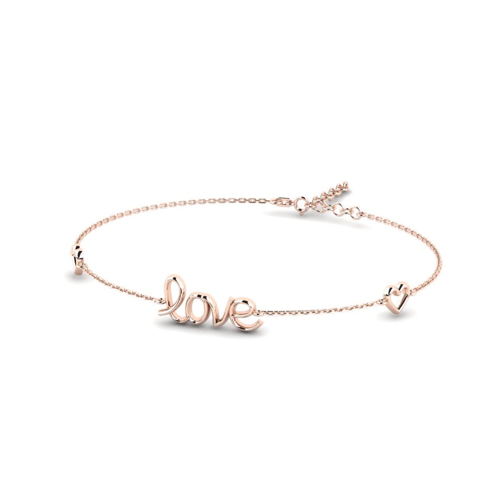 9K Rood Armband Glatkiy