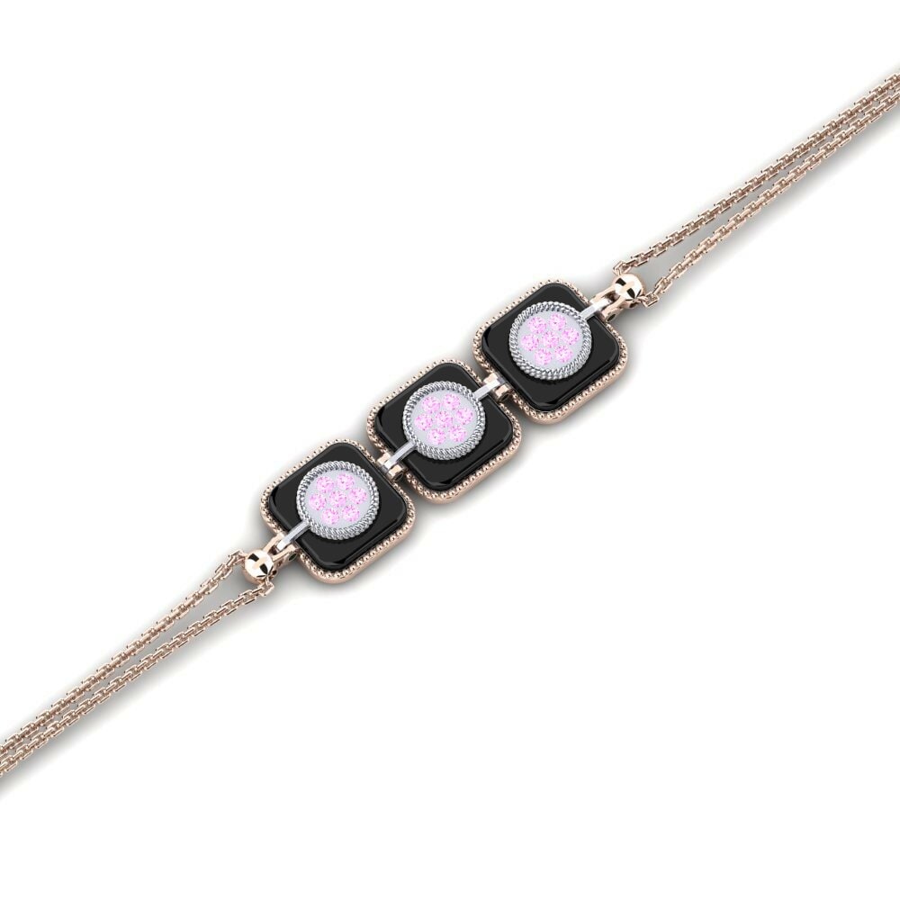 Saphir Rose Bracelet pour femme Glazer
