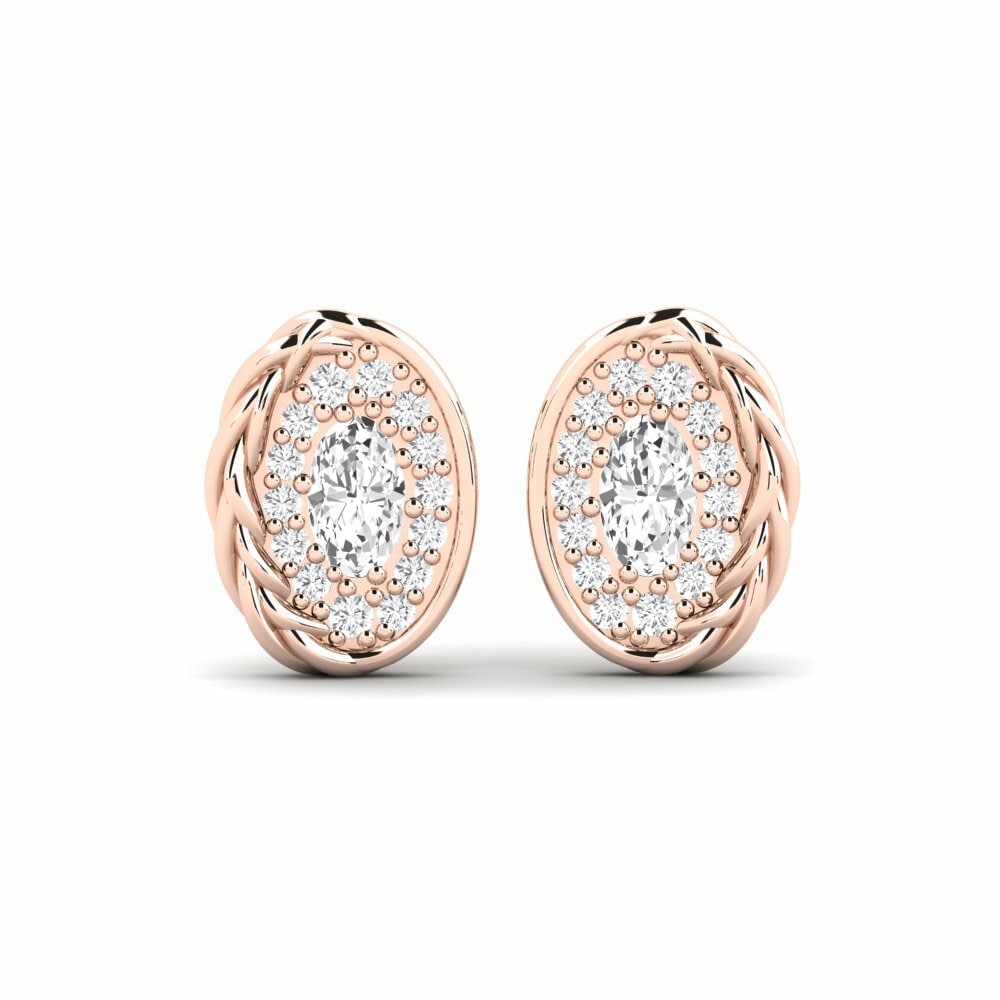 14k Rose Gold Women's Earring Glimpse