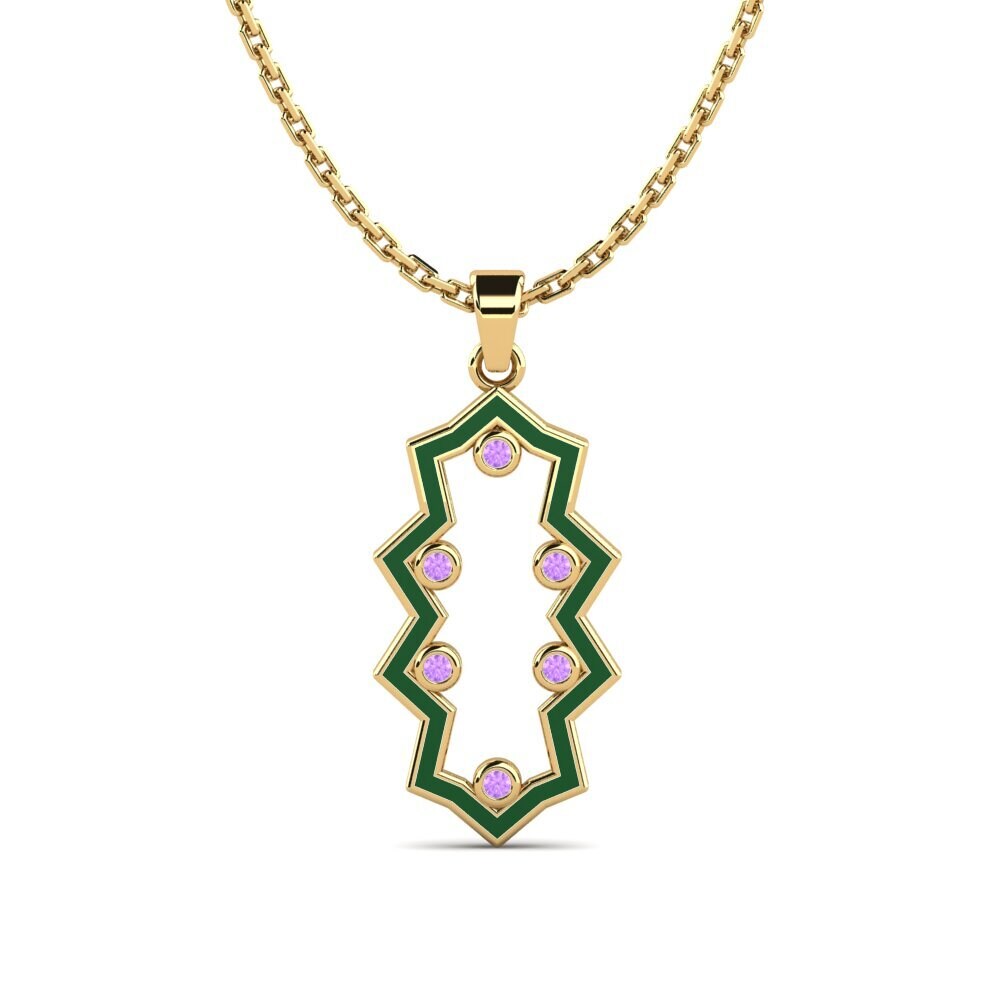 Amethyst Women's Pendant Glooms