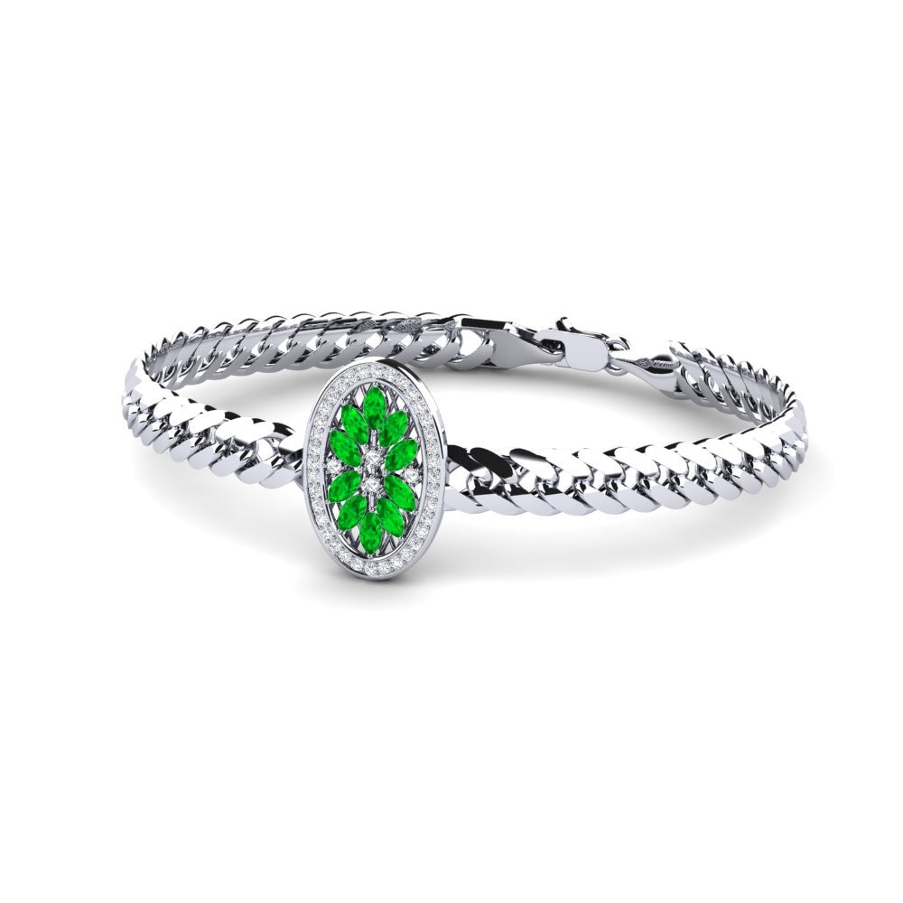 Emerald Women's Bracelet Glosser