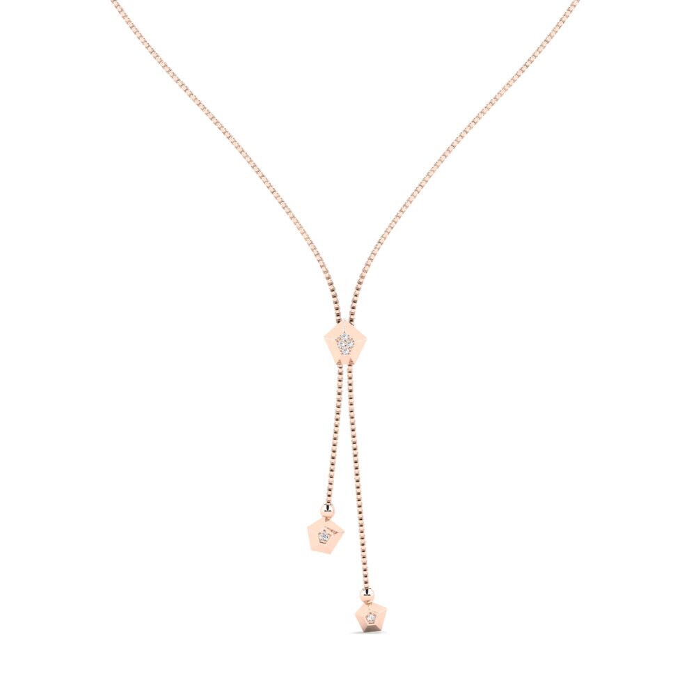 Oro Rosso 750 Collana da donna Glucase