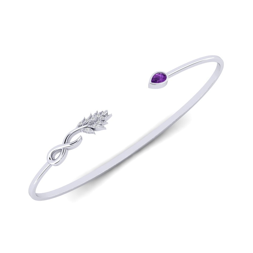 Amethyst Palm Cuff Godeo