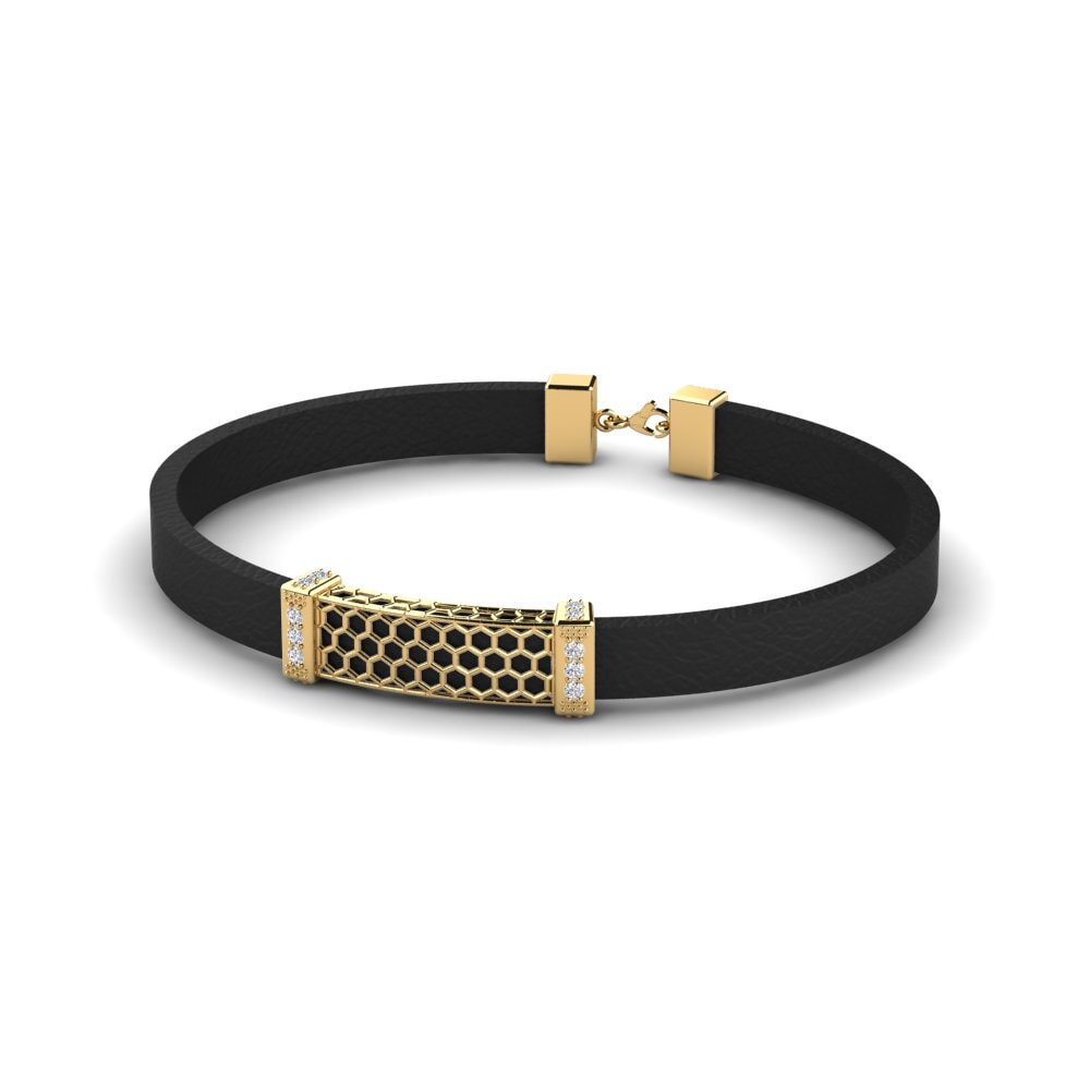 18ct Yellow Gold Men's Bracelet Golisopod