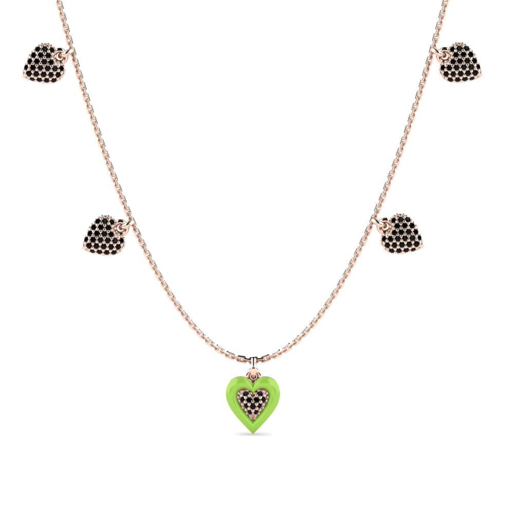 Lucky Black Sapphire Necklaces