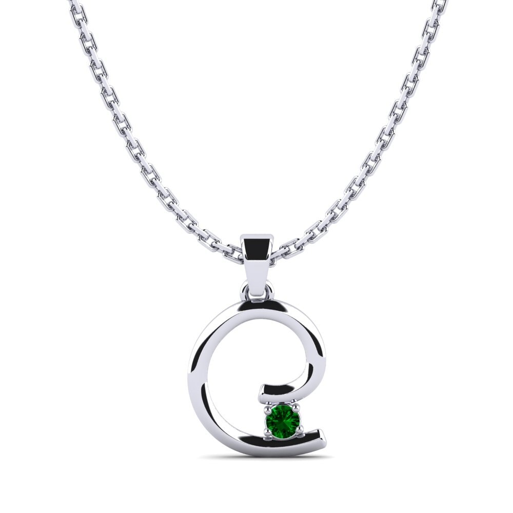 Circonita Verde Colgante de Mujer Gosford