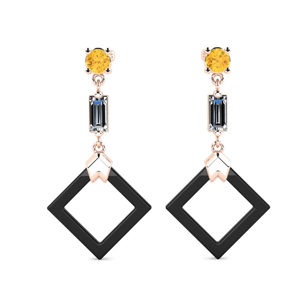 Citrine Women's Earring Gosse