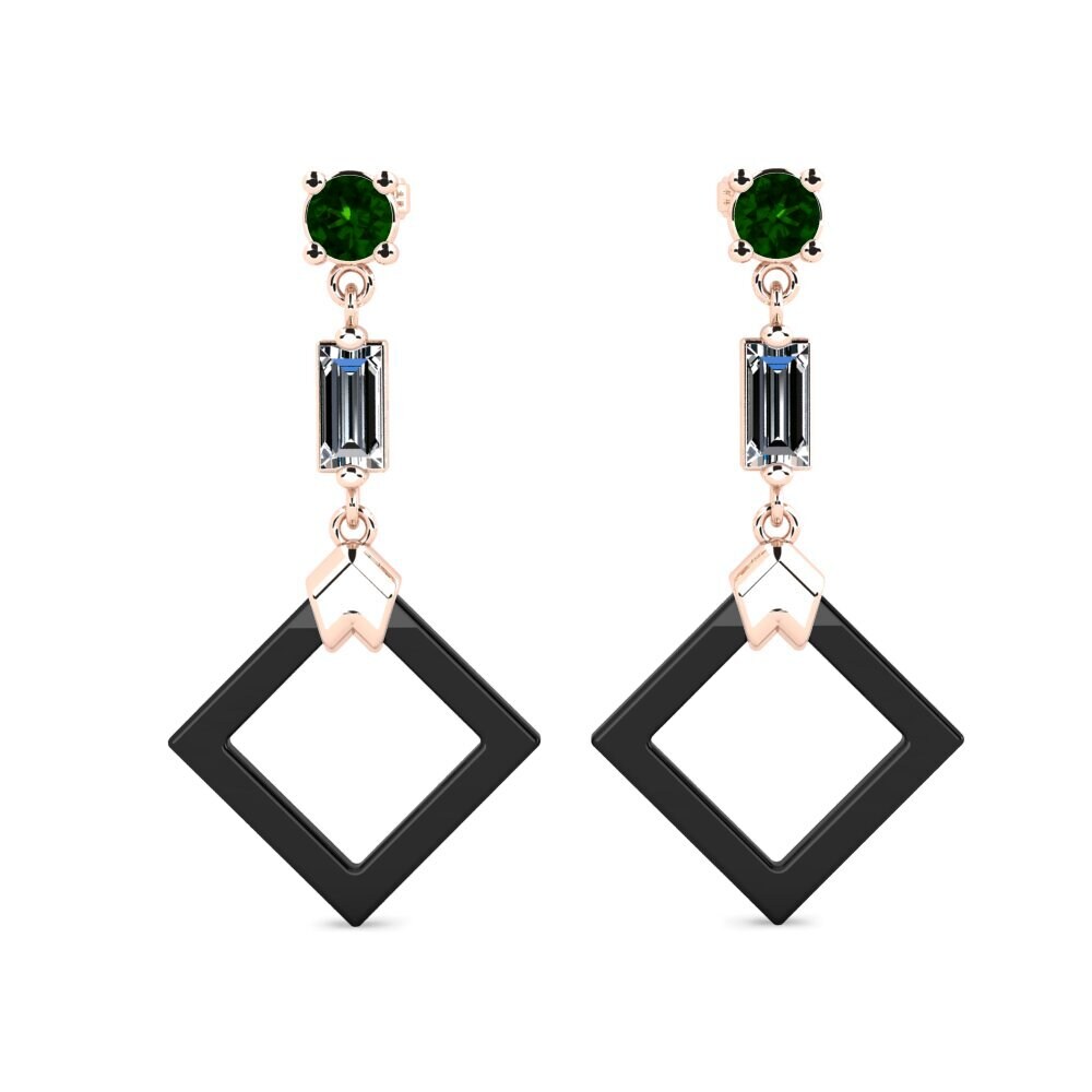 Green Tourmaline Women's Earring Gosse