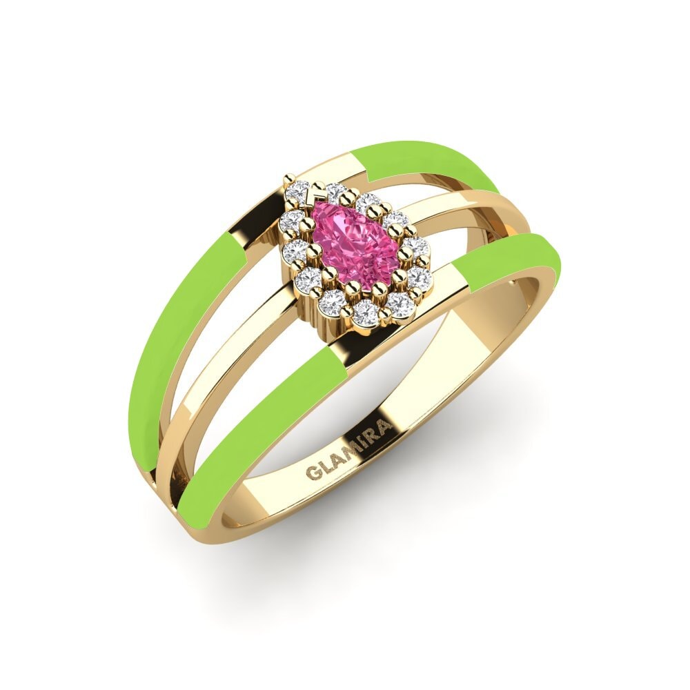 Pink Tourmaline Ring Gost
