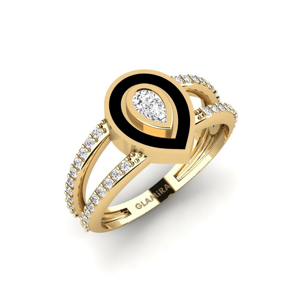Oro Giallo 375 Anello Gouyave