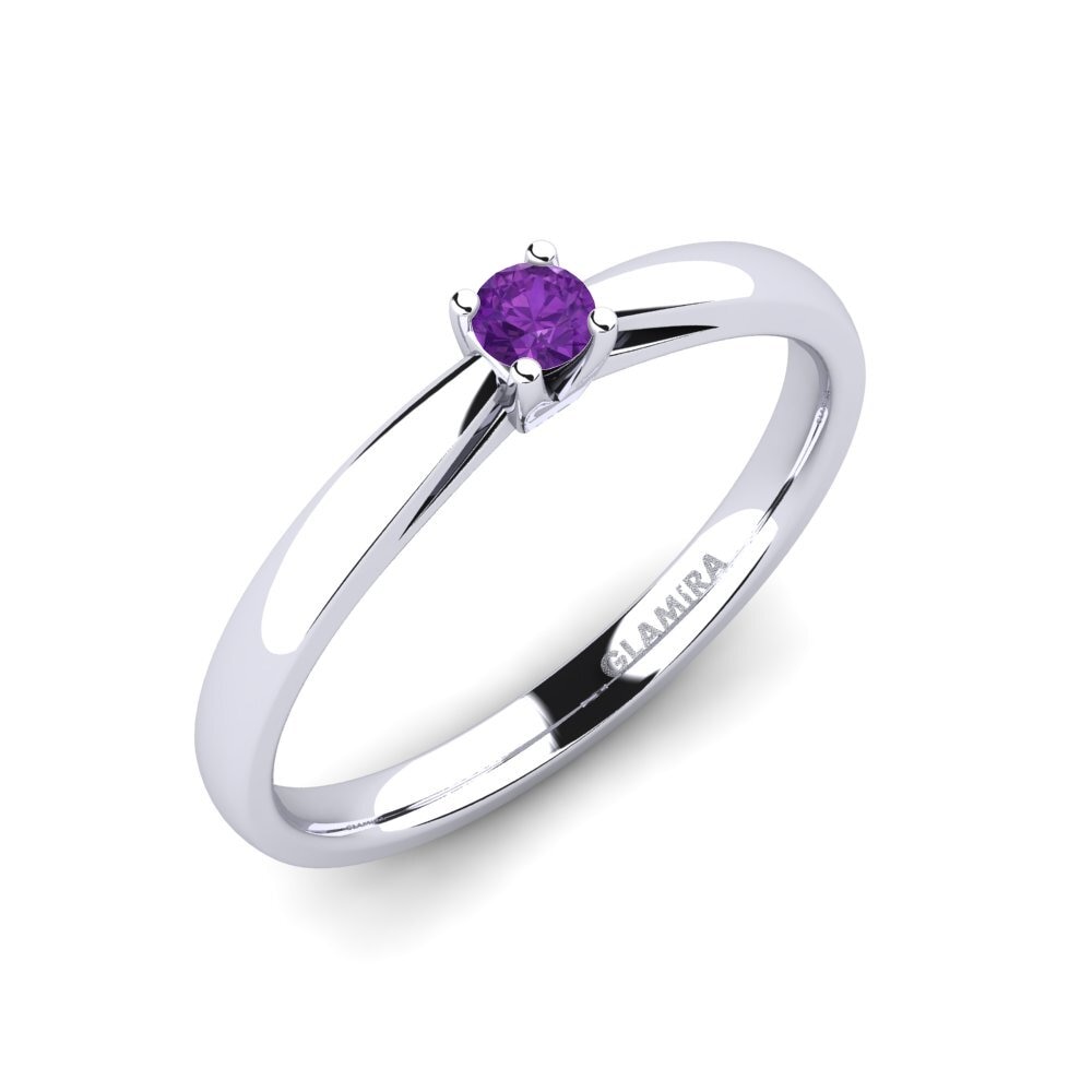 Amatista Anillo de compromiso Grace 0.1crt