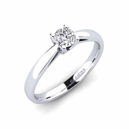 Ring Grace 585 White Gold & Diamond