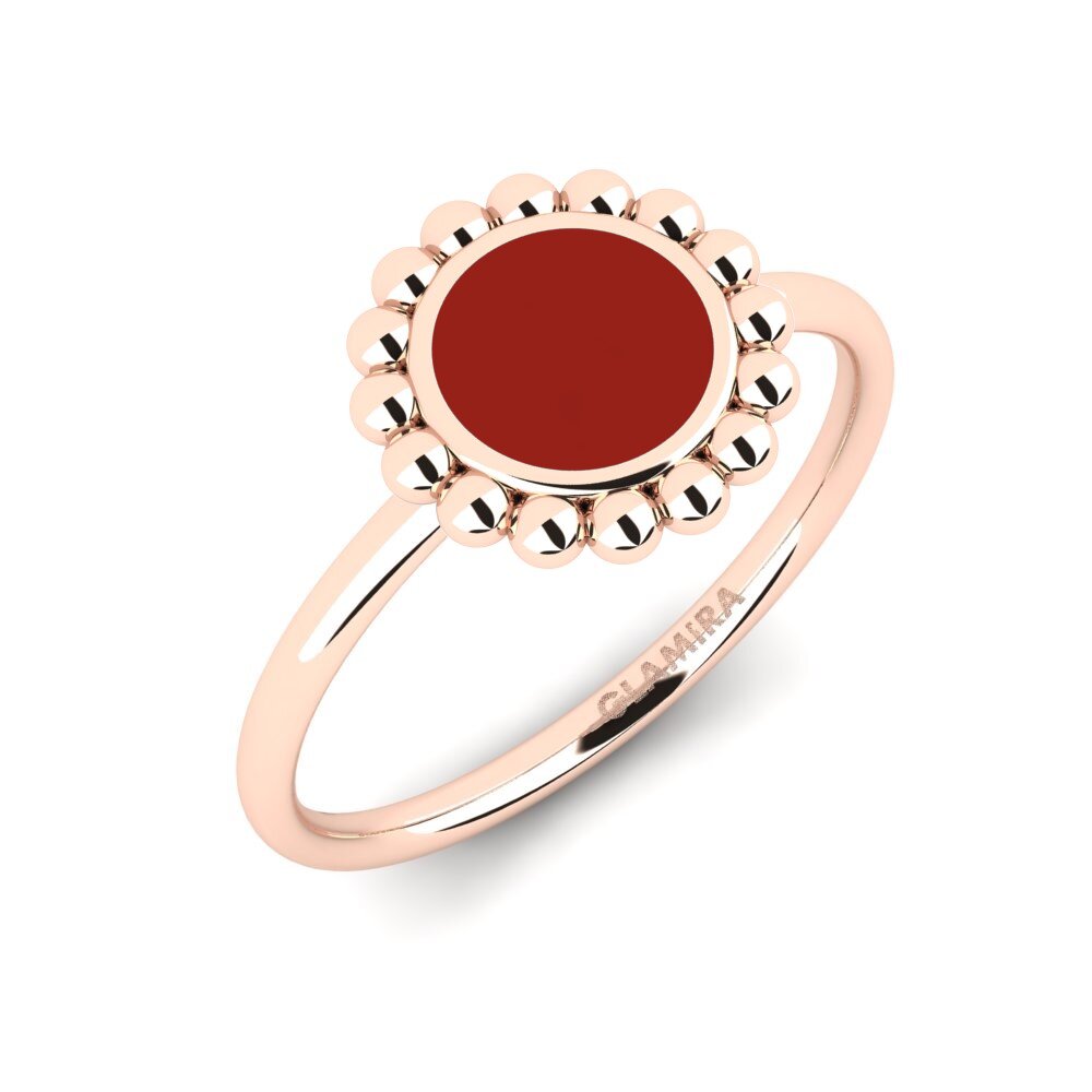 14ct Rose Gold Ring Gracefuly
