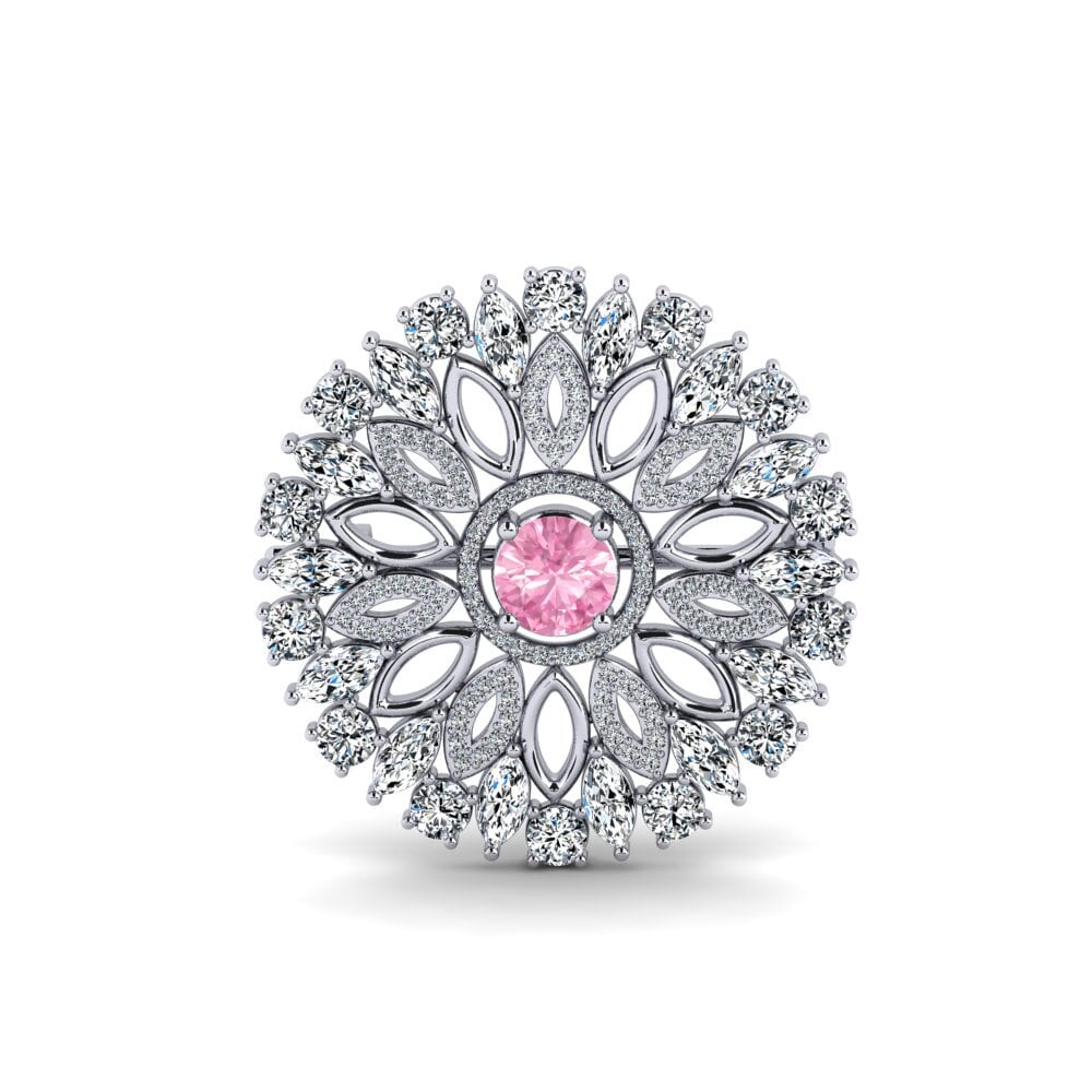 Zafiro Rosado Broche Gradenas