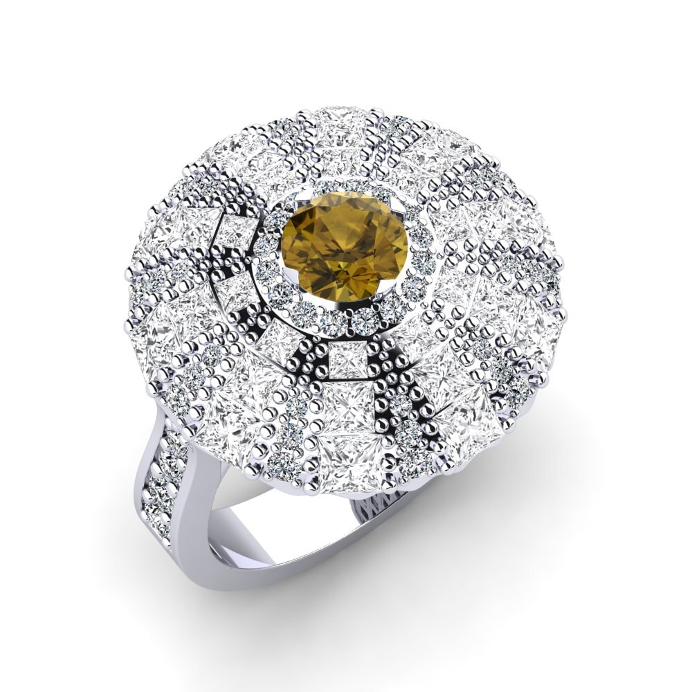 Brown Zircon Ring Grajeda