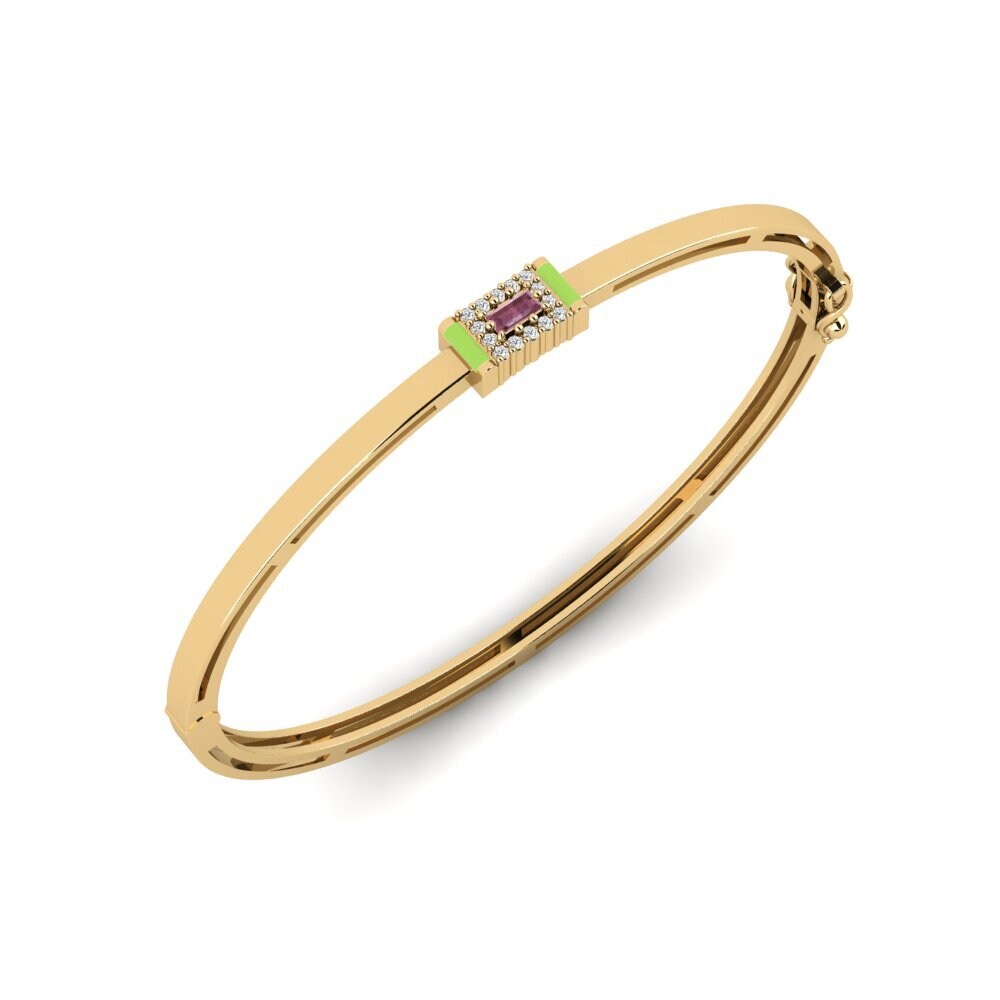 Rhodolite Garnet Women's Bangle Granby