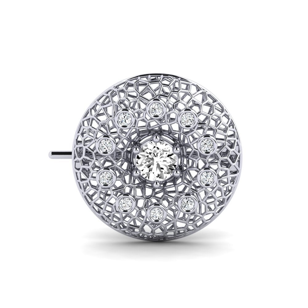 Moissanita Broche Gravely