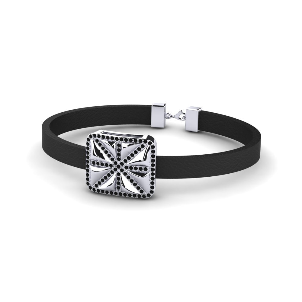 Black Onyx Men's Bracelet Grayson