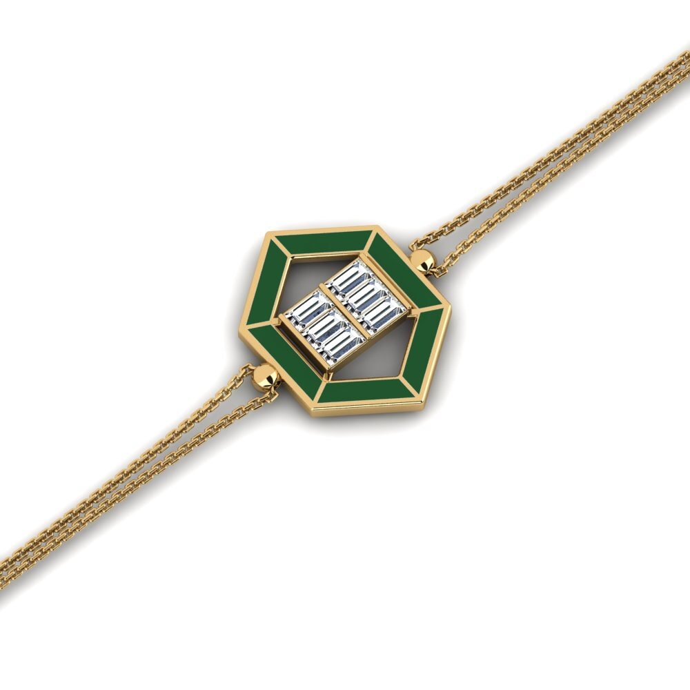 Baguette Damen armband Grazias