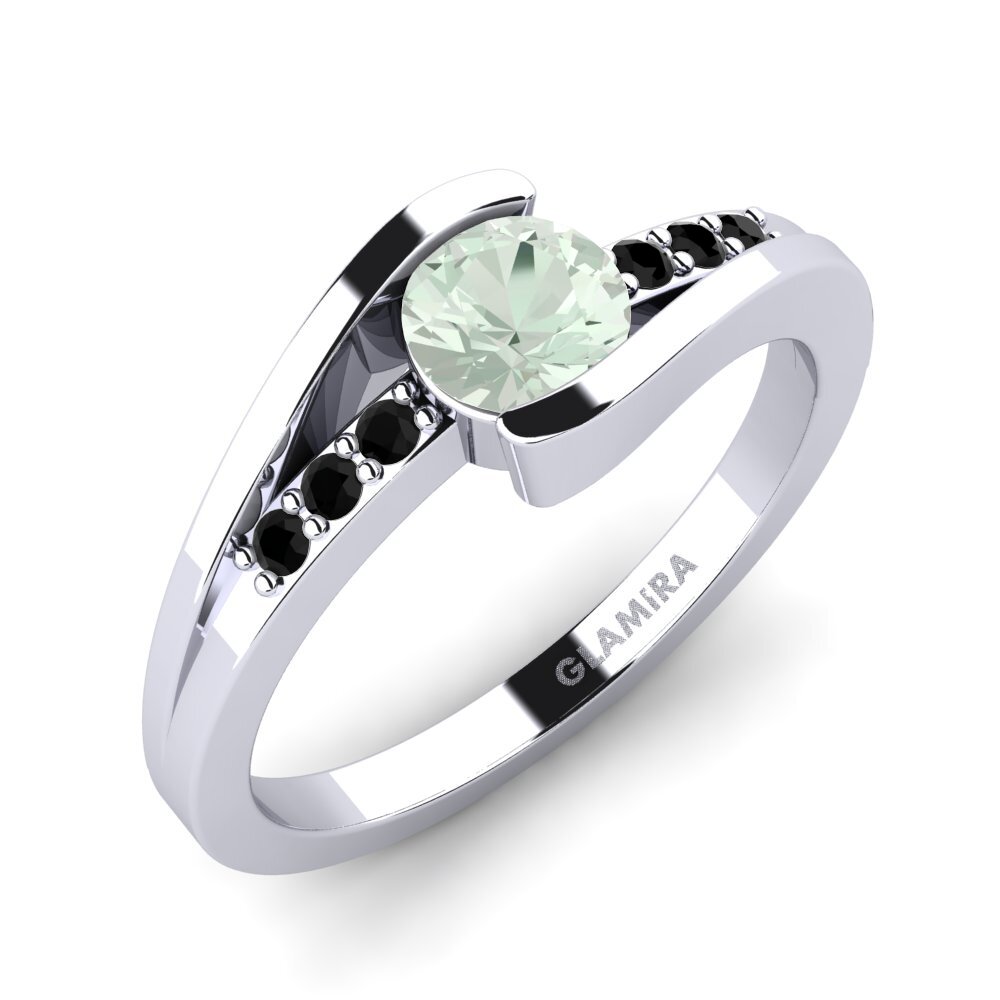 Amatista verde Anillo de compromiso Gredel