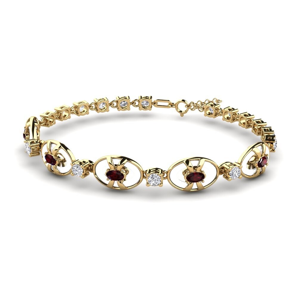 Garnet Women's Bracelet Greening