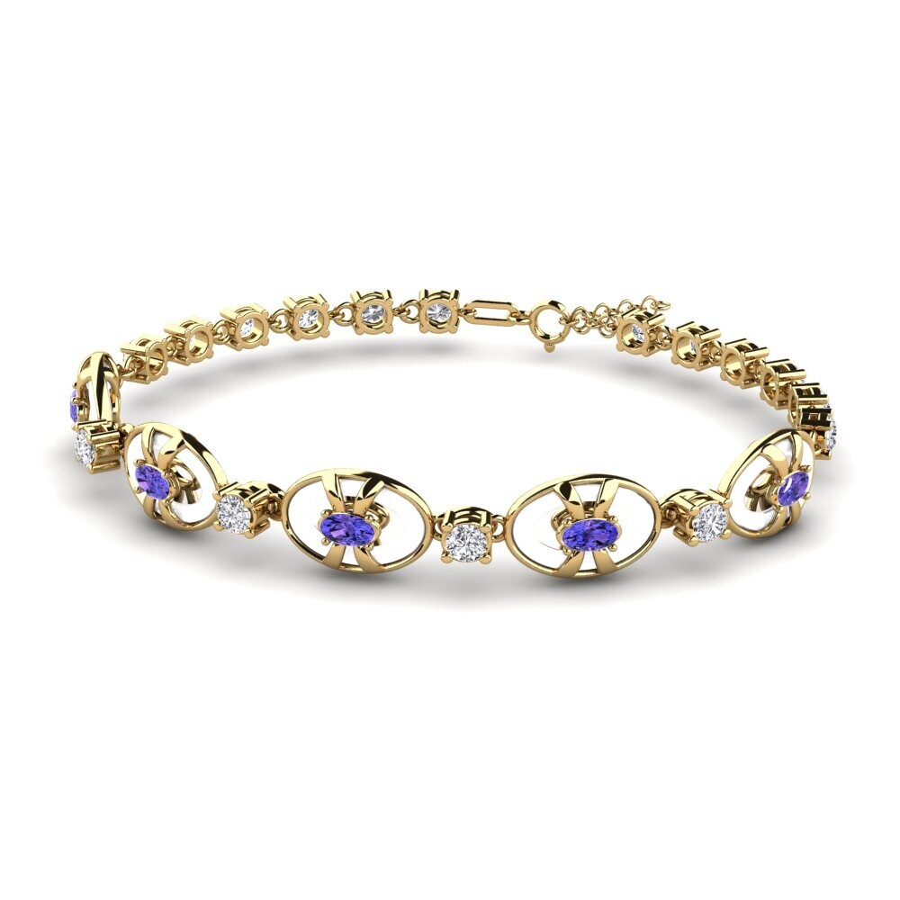 Tanzanite Women's Bracelet Greening