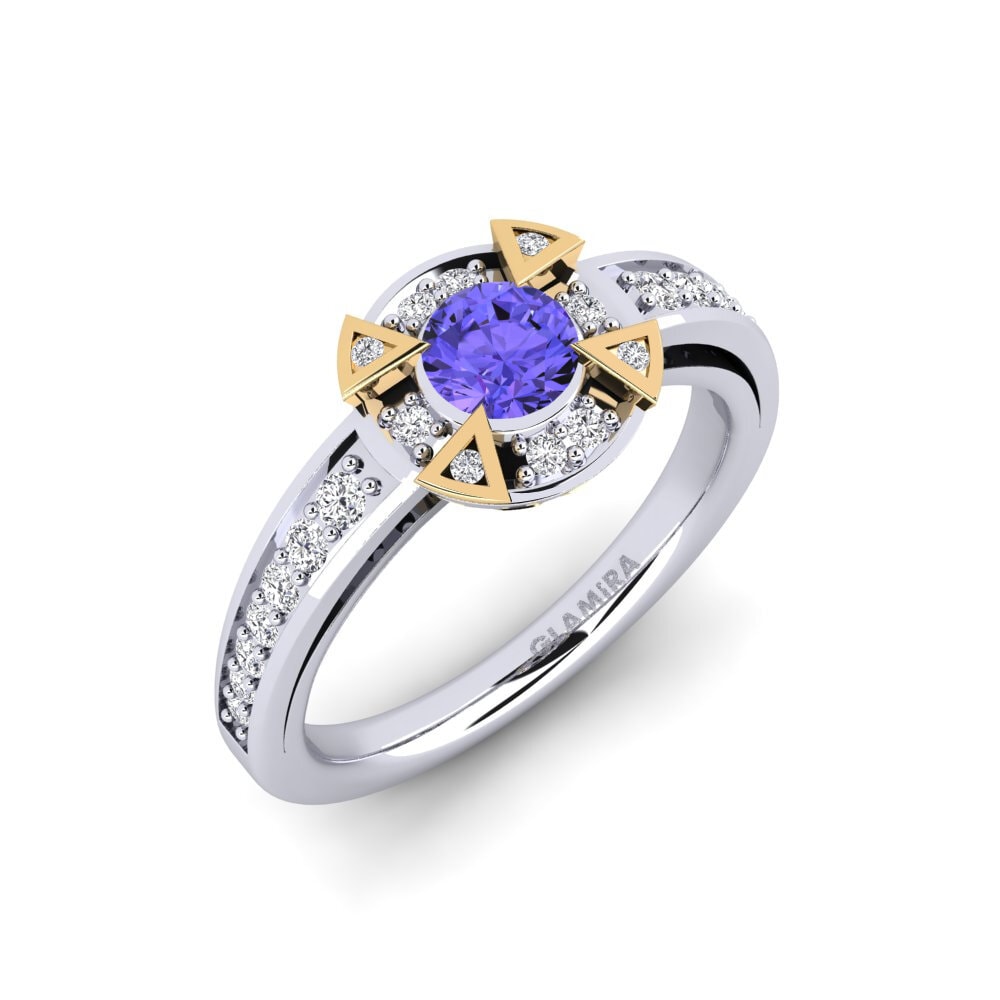 Tanzanite Engagement Ring Grendel