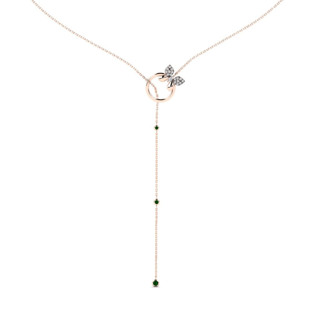 Green Zirconia Women's Necklace Gretaoto
