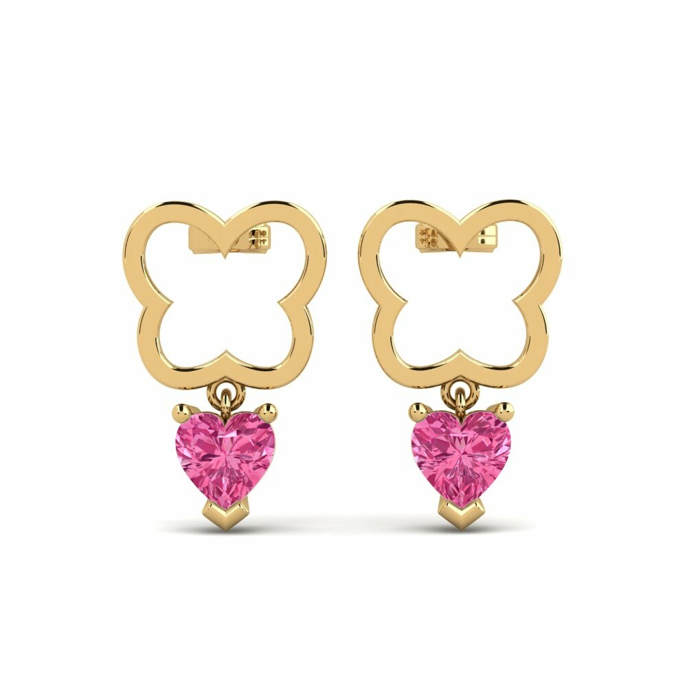 Pink Tourmaline Women's Earring Gretna
