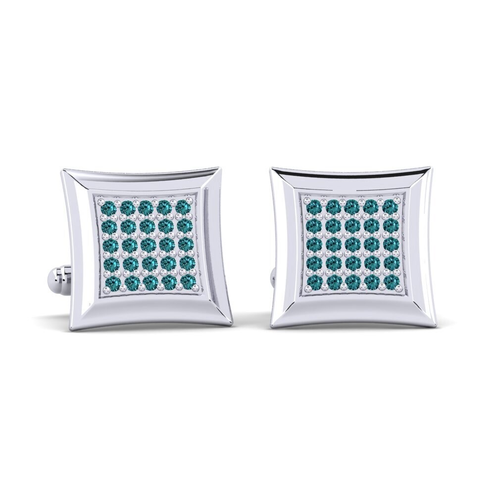 Blue Diamond Cufflink Grid