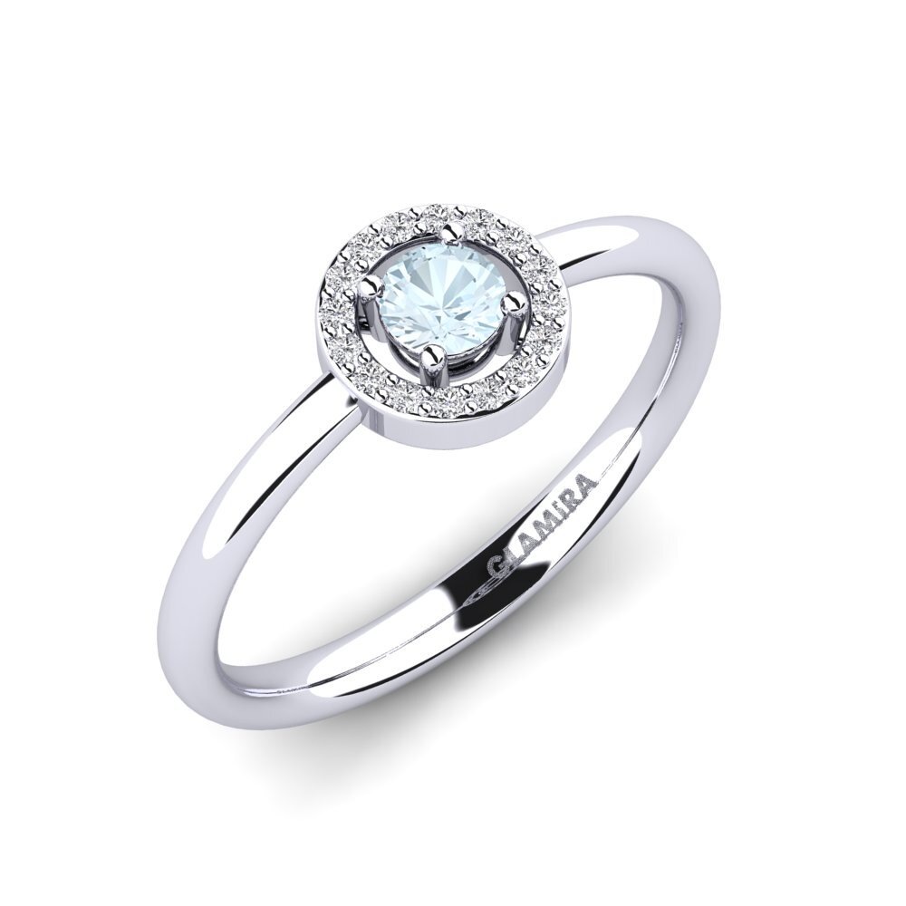 Aquamarine Engagement Ring Grindle